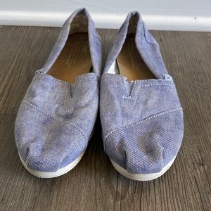 Toms Kids shoes size 6 Denim blue